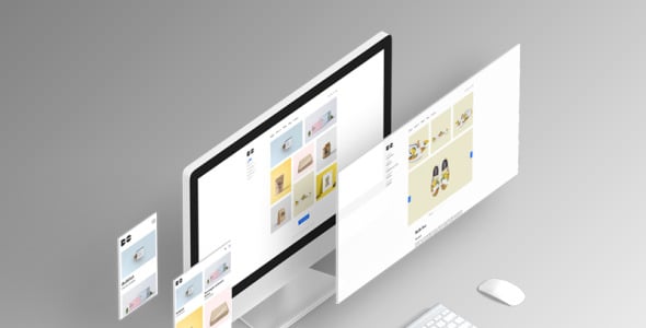 Clean minimal  portfolio HTML Website Template