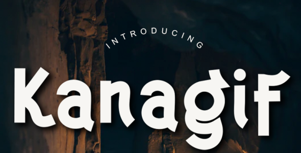 Шрифт на тему графика