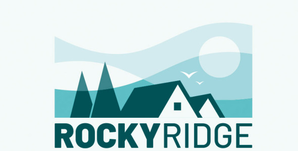 Шаблон логотипа на тему графика