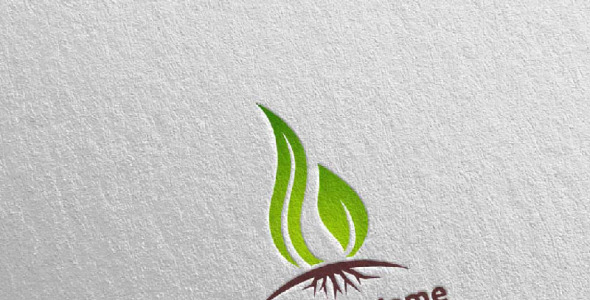 Шаблон логотипа на тему графика