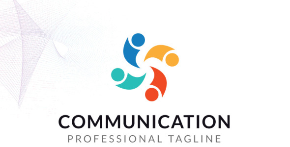 Шаблон логотипа на тему графика