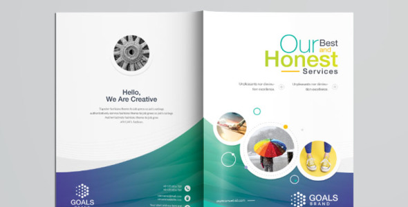 Фирменный стиль на тему графика