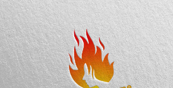 Шаблон логотипа на тему графика