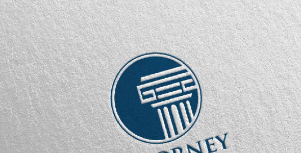 Шаблон логотипа на тему графика