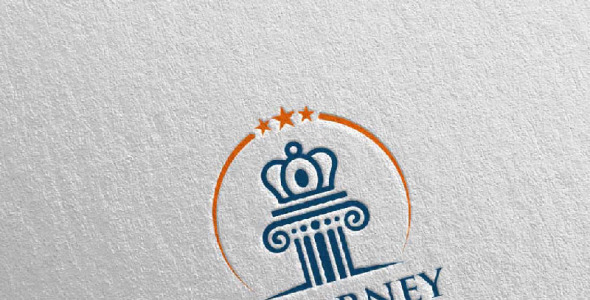 Шаблон логотипа на тему графика