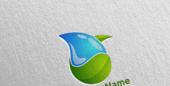 Шаблон логотипа на тему графика