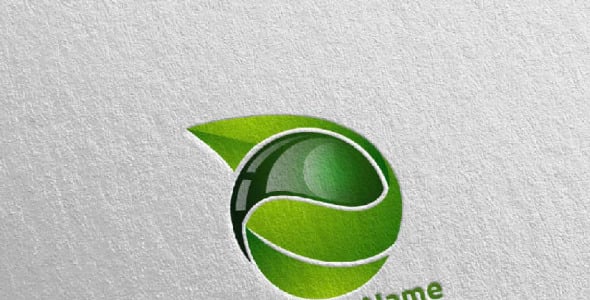 Шаблон логотипа на тему графика