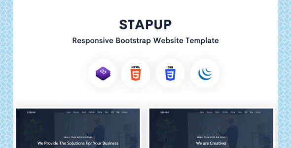 шаблон целевой страницы stapup