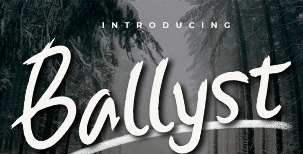 Шрифт на тему графика