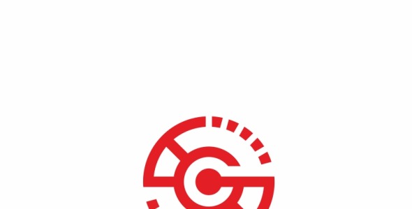 Шаблон логотипа на тему графика