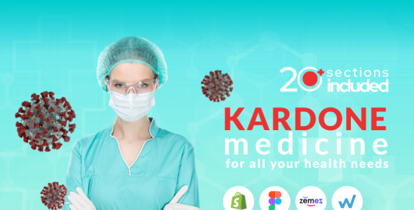 kardone medicine интернет магазин шаблон shopify тема