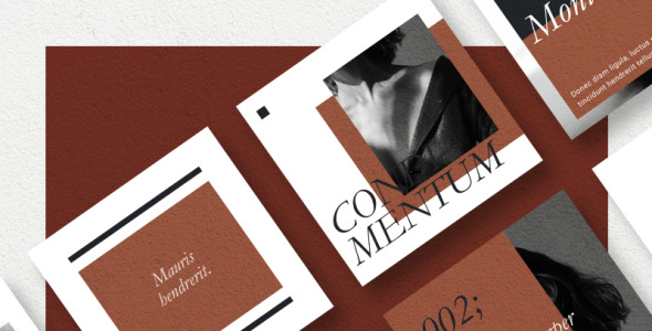 Шаблон для соцсетей на тему графика