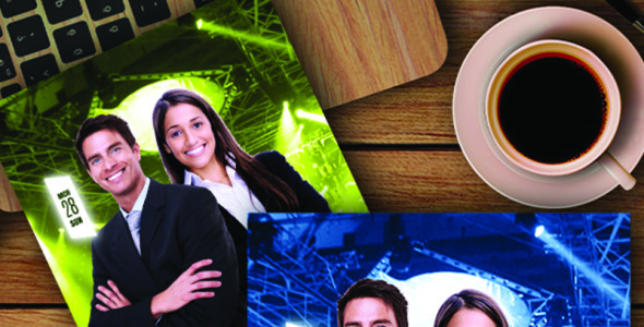 Фирменный стиль на тему графика