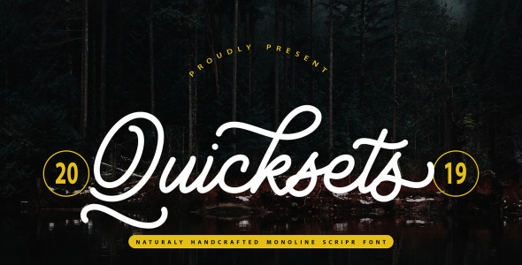 Шрифт на тему графика