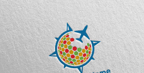 Шаблон логотипа на тему графика