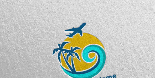 Шаблон логотипа на тему графика