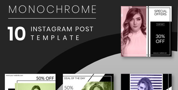 Шаблон для соцсетей на тему графика