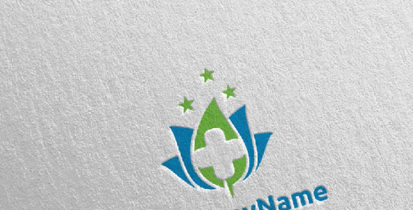 Шаблон логотипа на тему графика