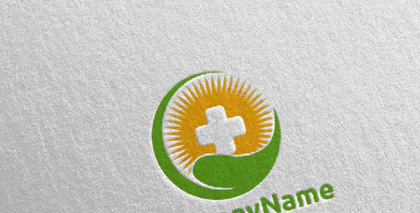 Шаблон логотипа на тему графика