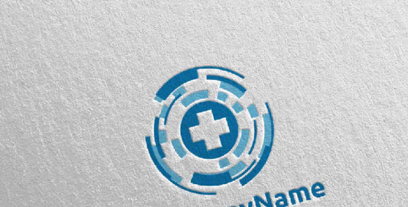 Шаблон логотипа на тему графика