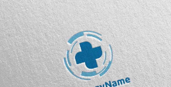 Шаблон логотипа на тему графика