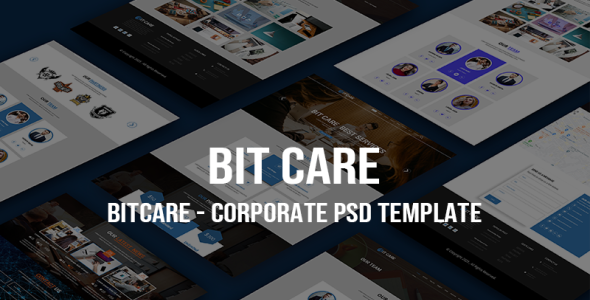 Адаптивный PSD шаблон на тему бизнес услуги