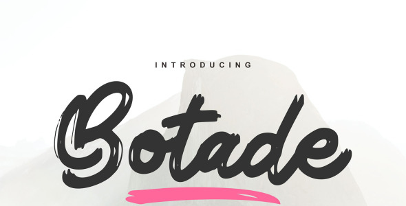 Шрифт на тему графика