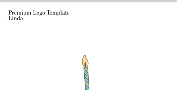 Шаблон логотипа на тему графика