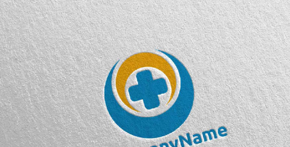 Шаблон логотипа на тему графика