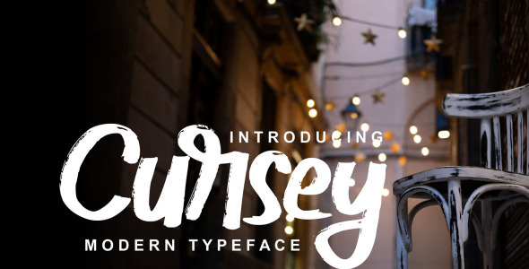 Шрифт на тему графика