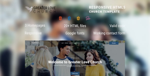 html шаблон церковного сайта