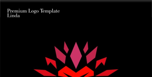 Шаблон логотипа на тему графика