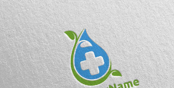 Шаблон логотипа на тему графика