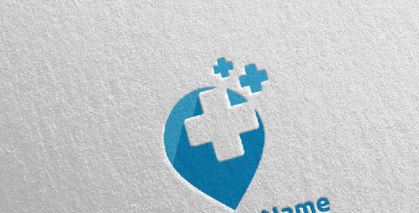 Шаблон логотипа на тему графика