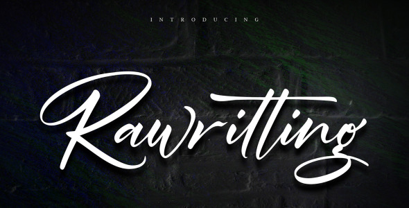 Шрифт на тему графика