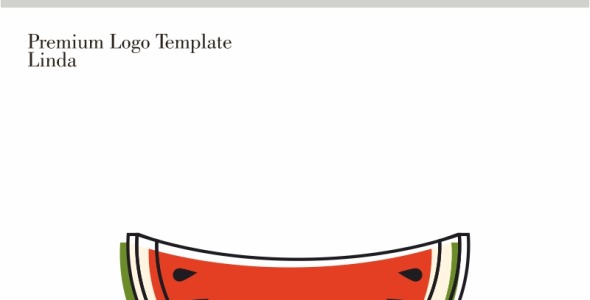 Шаблон логотипа на тему графика