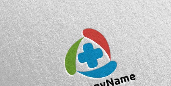 Шаблон логотипа на тему графика