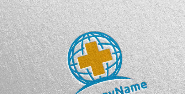 Шаблон логотипа на тему графика