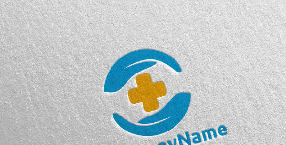 Шаблон логотипа на тему графика