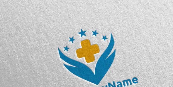 Шаблон логотипа на тему графика