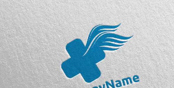 Шаблон логотипа на тему графика