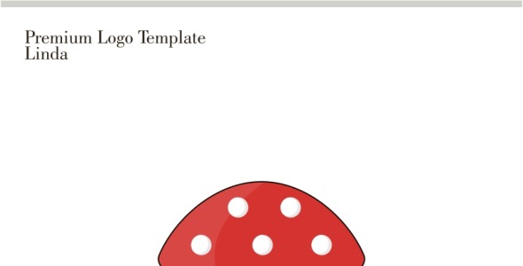 Шаблон логотипа на тему графика