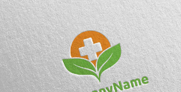 Шаблон логотипа на тему графика