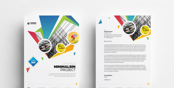 Фирменный стиль на тему графика