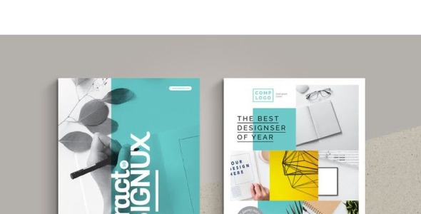 Фирменный стиль на тему графика