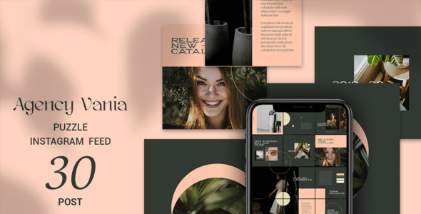 Шаблон для соцсетей на тему графика