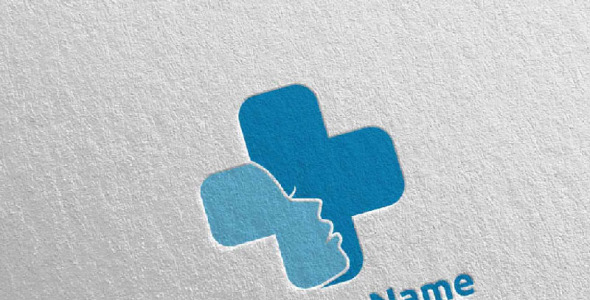 Шаблон логотипа на тему графика