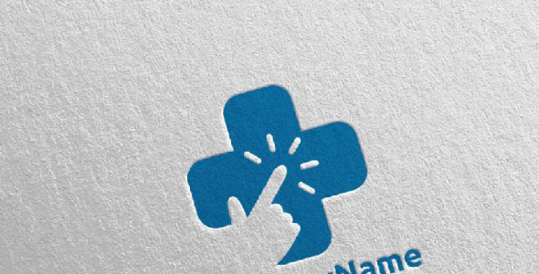 Шаблон логотипа на тему графика