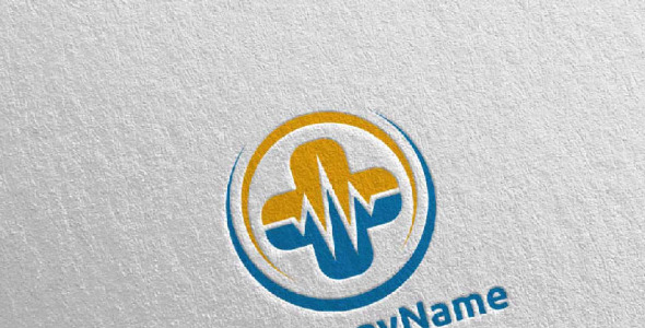 Шаблон логотипа на тему графика