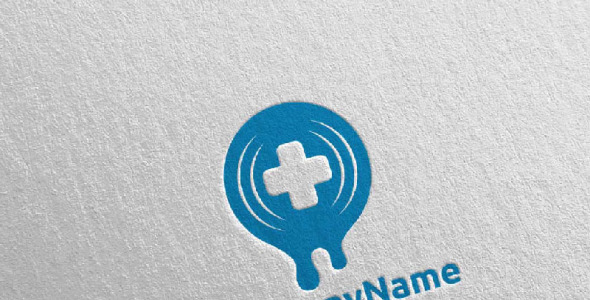 Шаблон логотипа на тему графика